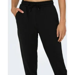 Women's Mid-Waist Closed Hem Jersey Joggers