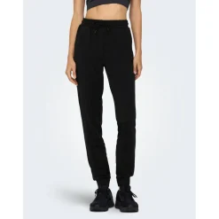 Women's Mid-Waist Closed Hem Jersey Joggers