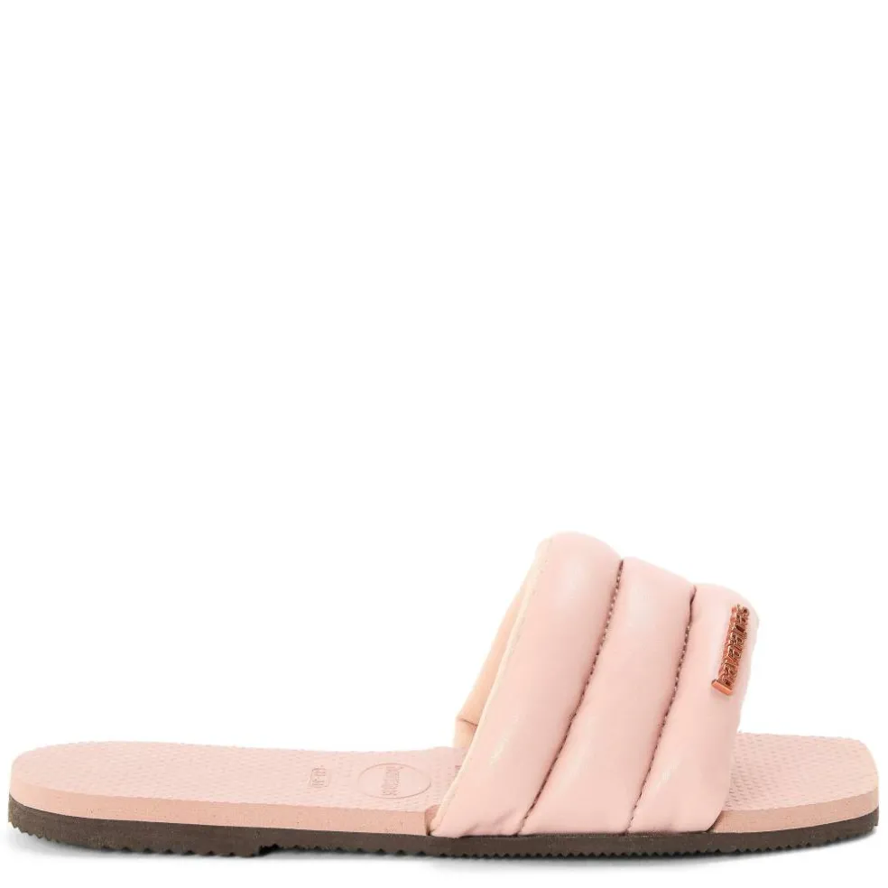 Women's Milan Black Flip Flops