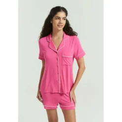 Women's Modal Short-Sleeve Pyjama Sets