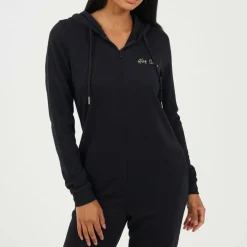Womens Nap Queen Slim Fit Onesie with 3D Crown