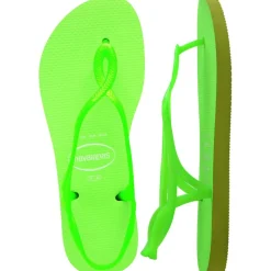 Women's Neon Flip Flops