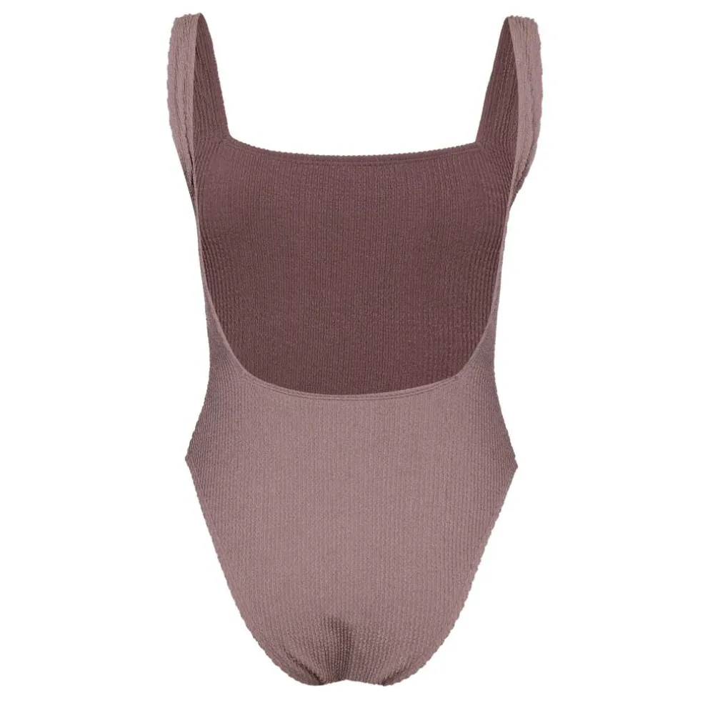 Women's Non Padded Wired Scoop Neck Swimsuit