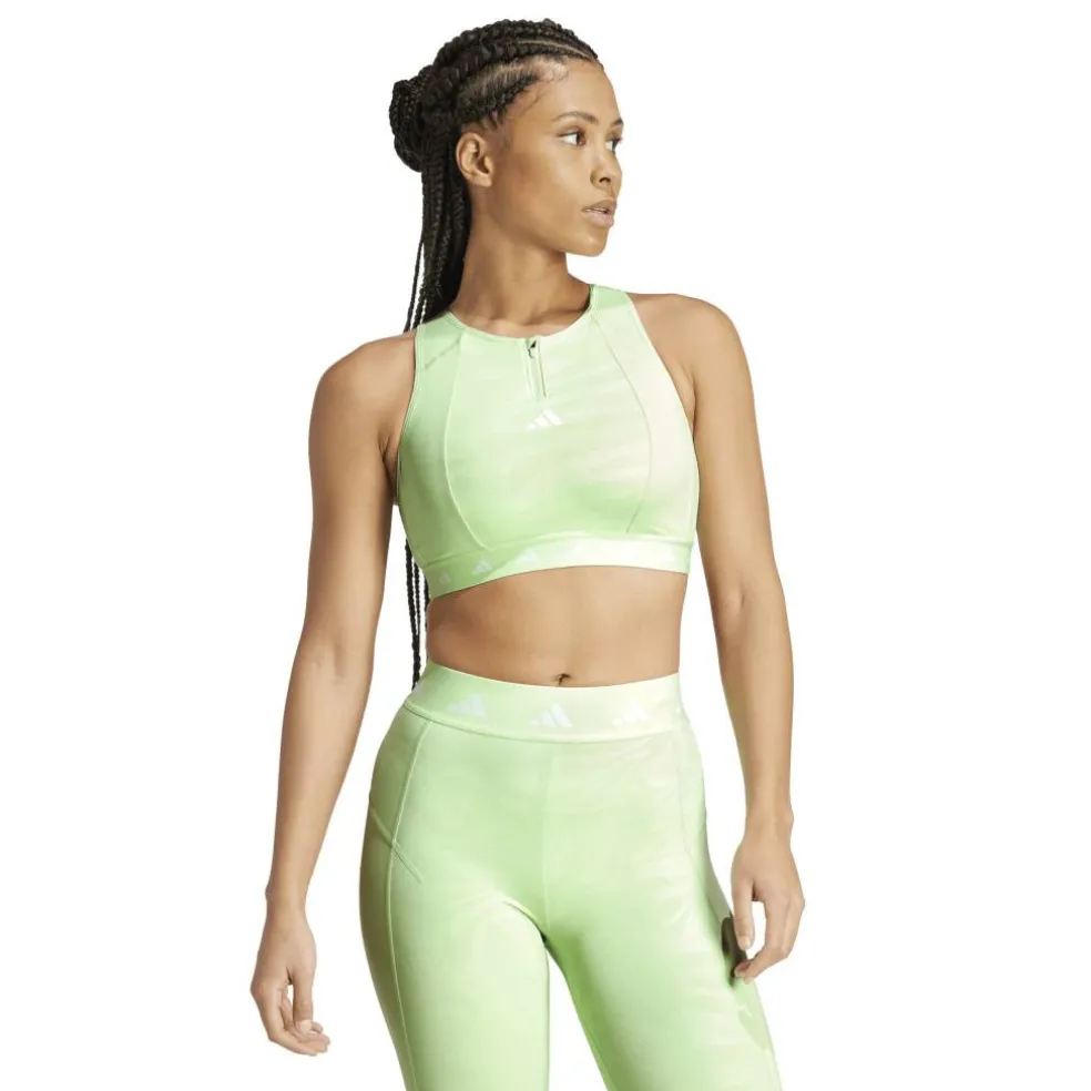 Women's Non Wired All Over Print High Impact Sports Bra