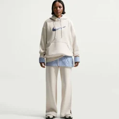 Women's Open Hem Fleece Jogging Bottoms