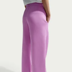 Women's Open Hem Fleece Jogging Bottoms