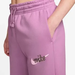 Women's Open Hem Fleece Jogging Bottoms
