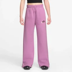 Women's Open Hem Fleece Jogging Bottoms