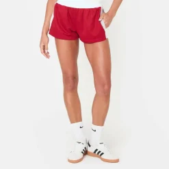 Women's Open Pockets Woven Tracksuit Shorts