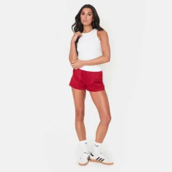 Women's Open Pockets Woven Tracksuit Shorts