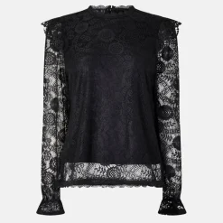Women's Open Short-Sleeve Blouse