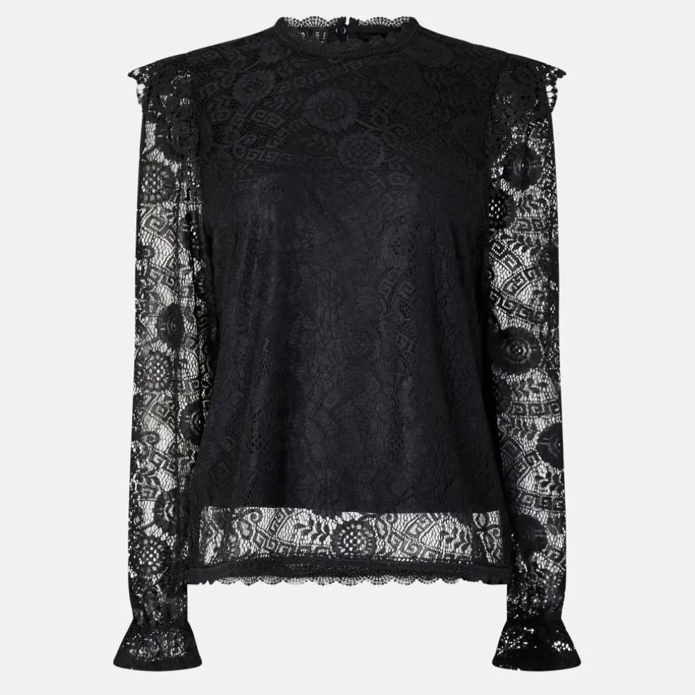 Women's Open Short-Sleeve Blouse