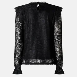 Women's Open Short-Sleeve Blouse