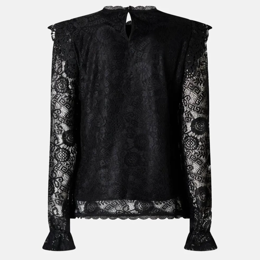 Women's Open Short-Sleeve Blouse