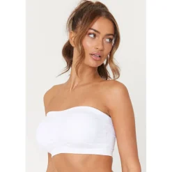 Women's 2 Pack Bandeau Non Wired Bra