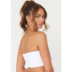 Women's 2 Pack Bandeau Non Wired Bra