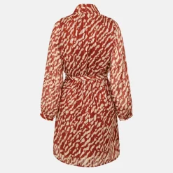 Women's Patterned Wrap Dress