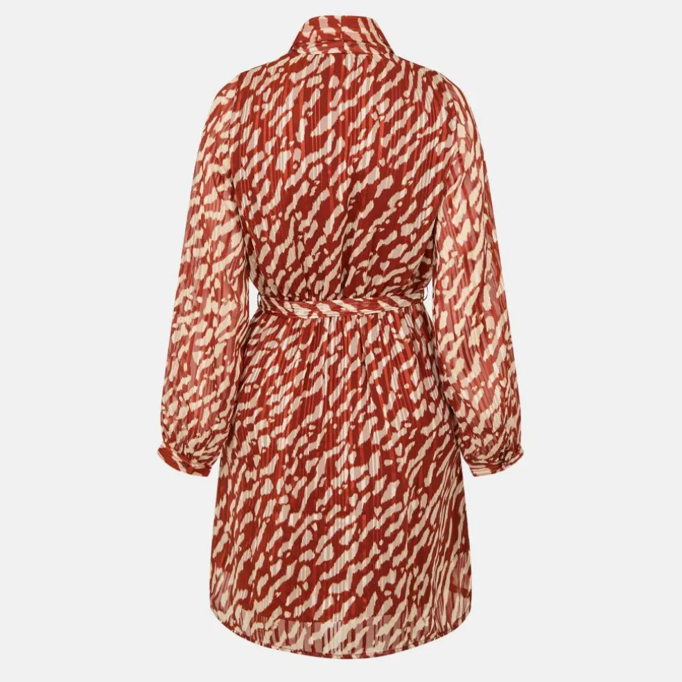 Women's Patterned Wrap Dress