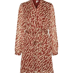 Women's Patterned Wrap Dress