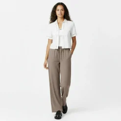Women's Pinstripe Tailored Trousers
