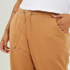 Womens Plus Size Solid Colour Jogging Bottoms