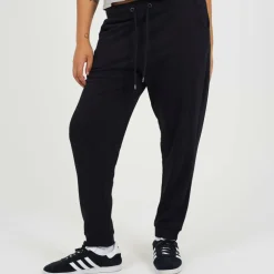 Womens Plus Size Solid Colour Jogging Bottoms