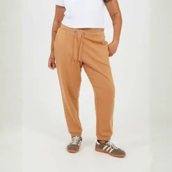 Womens Plus Size Solid Colour Jogging Bottoms