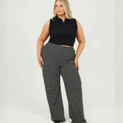 Womens Plus Size Vest with Collar and Buttons