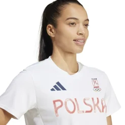 Women's Poland Short Sleeve Performance Gym Top