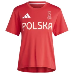Women's Poland Short Sleeve Performance Gym Top
