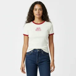 Women's Pop Graphic Baby Slim Fit T-Shirt