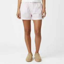 Women's Poplin Woven Tracksuit Shorts