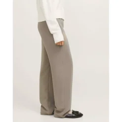 Women's Poppy High-Waisted Straight Leg Trousers