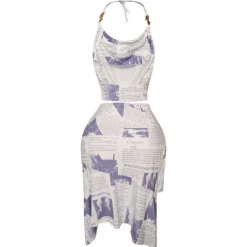 Women's Print Bodycon Skirt