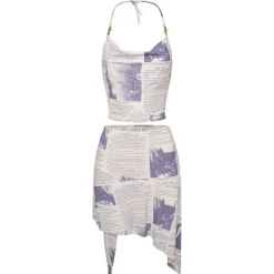Women's Print Bodycon Skirt