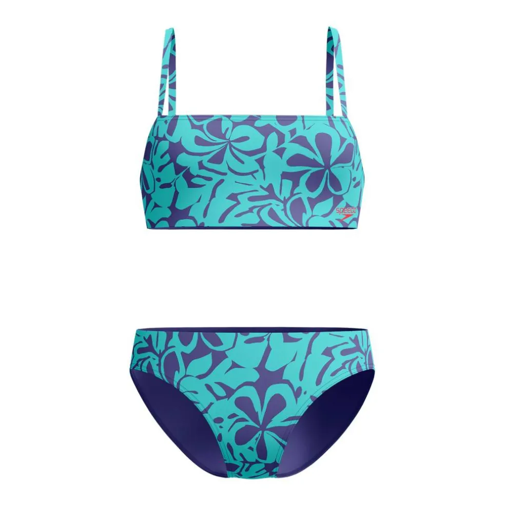 Womens Printed Adjustable Thinstrap 2 Piece