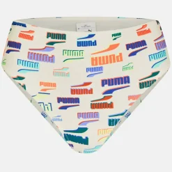 Women's Printed High Waisted Bikini Bottom