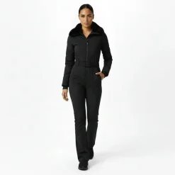 Women's Puffa Waterproof Windproof Hooded Ski Suit