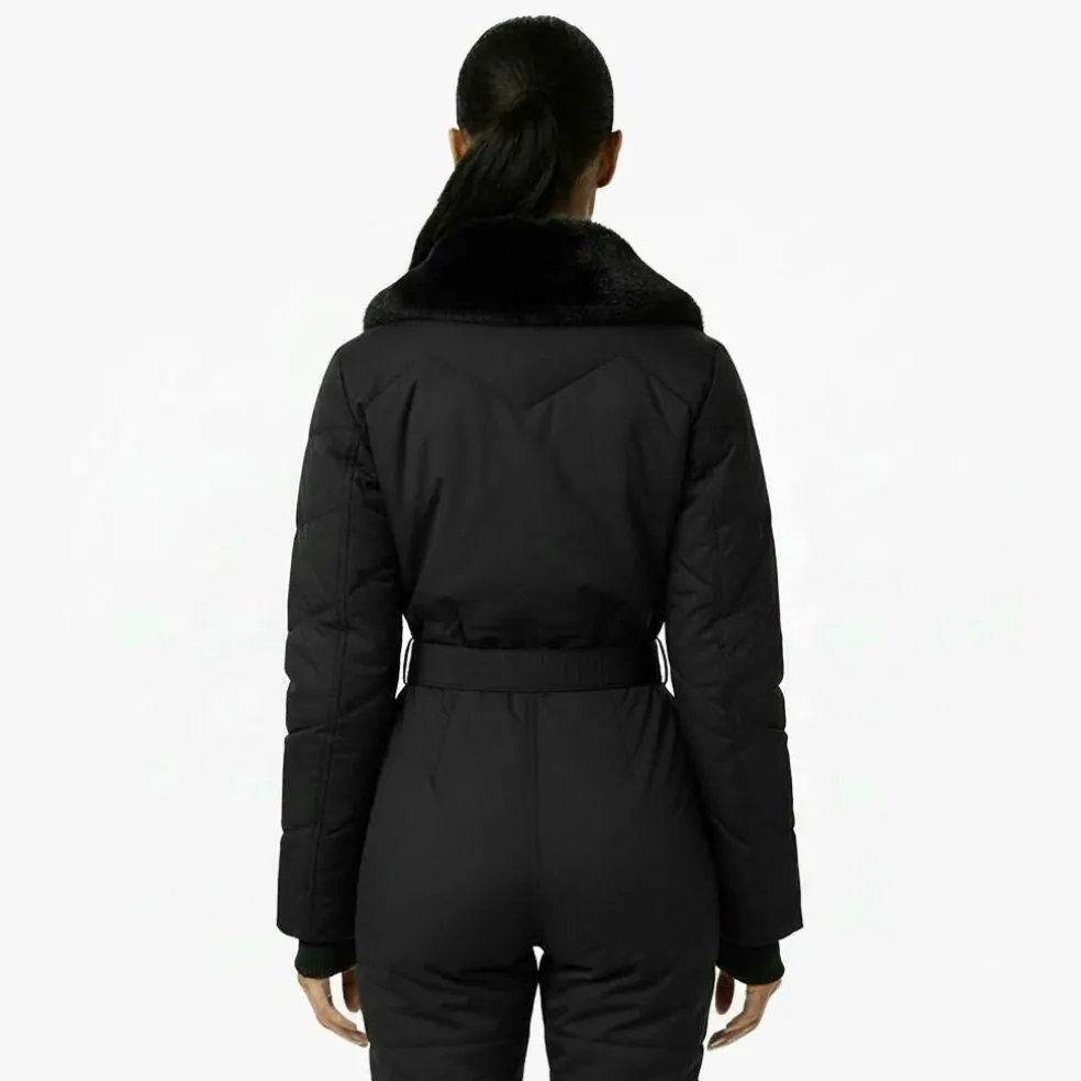 Women's Puffa Waterproof Windproof Hooded Ski Suit