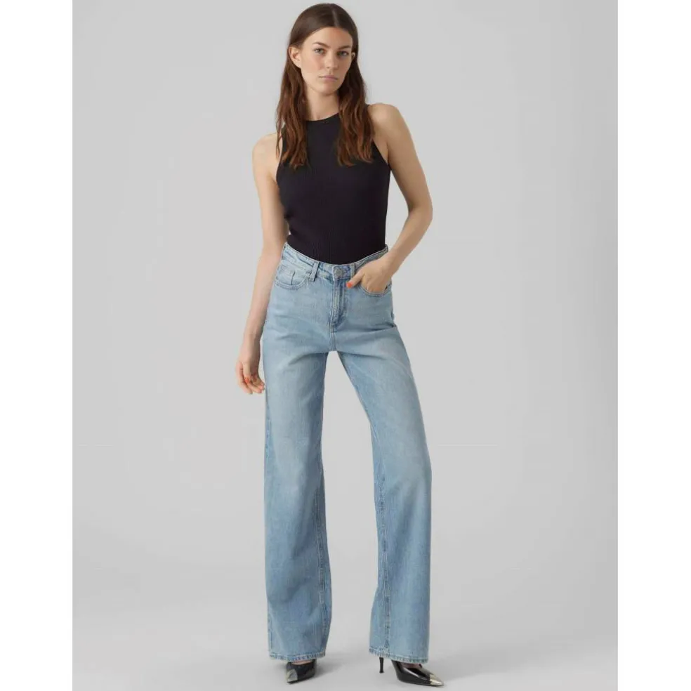 Women's RA339 Wide Leg Jeans