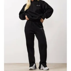 Women's Reset High Waisted Cotton Open Hem Joggers