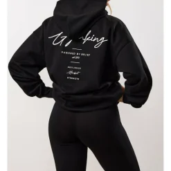 Women's Reset Oversized Cotton Pull Over Hoodie