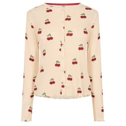 Women's Ribbed Long Sleeve Pyjama Set