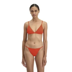 Women's Ribbed Triangle Bikini