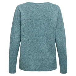 Women's Rica Long-Sleeve V-Neck Knitted Top