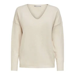 Women's Rica Long-Sleeve V-Neck Knitted Top