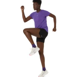 Women's Road Seamless Short Sleeve Performance Running Top
