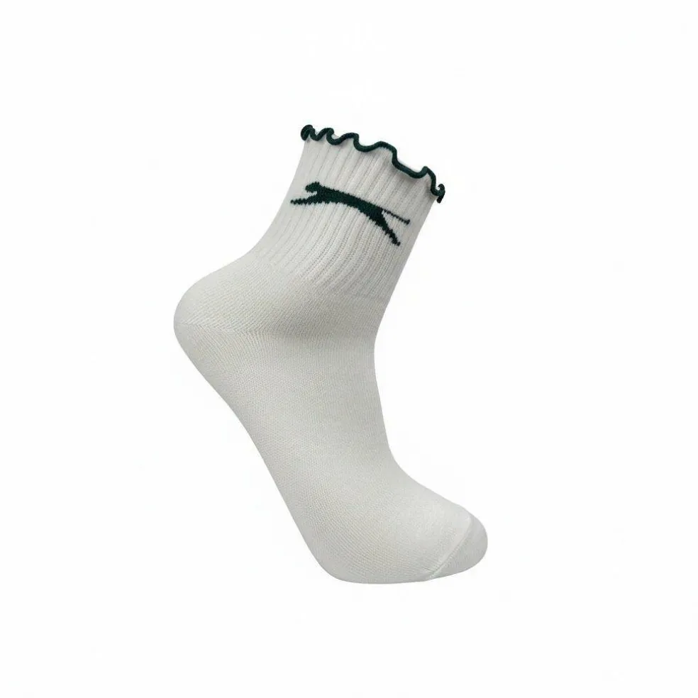Women's Ruffle Turn-Cuff Ankle Socks