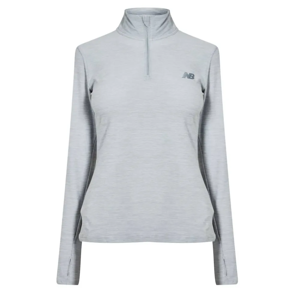 Womens Running Space Dye Quarter Zip