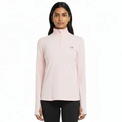 Womens Running Space Dye Quarter Zip